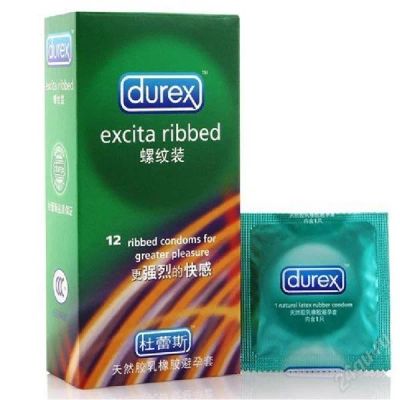 Лот: 2859569. Фото: 1. Презервативы DUREX excita ribbed... Презервативы