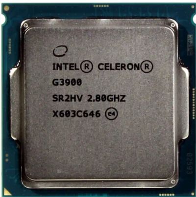 Лот: 22178423. Фото: 1. Процессор Intel Celeron G3900... Процессоры