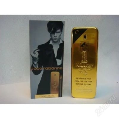 Лот: 1087176. Фото: 1. paco rabanne 1 million. Мужская парфюмерия
