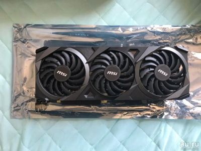 Лот: 18035585. Фото: 1. RTX 3080 Msi Ventus3X 10G Lhr. Видеокарты
