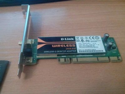 Лот: 3376080. Фото: 1. Адаптер wi-fi pci dwa-510. WiFi, Bluetooth адаптеры