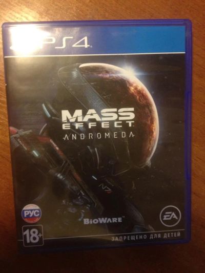 Лот: 10867070. Фото: 1. Диск Mass Effect Andromeda PS4. Игры для консолей
