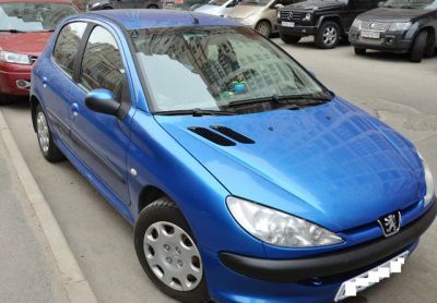 Лот: 6190114. Фото: 1. Peugeot 206 синяя. Автомобили