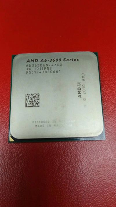 Лот: 10094694. Фото: 1. Процессор AMD Socket FM1 A6 X4... Процессоры