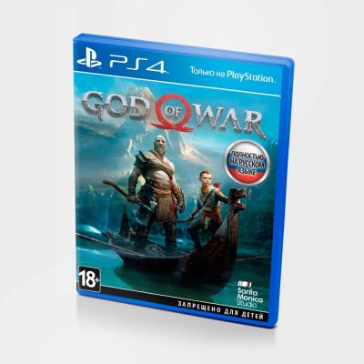 Лот: 14718762. Фото: 1. God Of War PS4 Полностью на Русском... Игры для консолей
