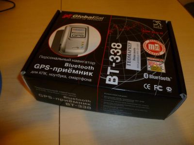 Лот: 5392961. Фото: 1. GPS навигатор GlobalSat BT-338. GPS-навигаторы