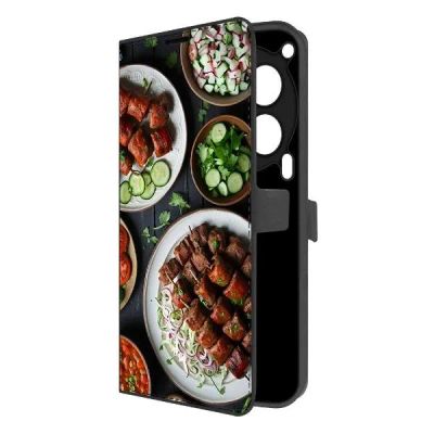 Лот: 25542495. Фото: 1. Чехол Krutoff Eco Book "Застолье... Чехлы, бамперы