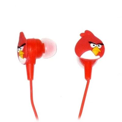 Лот: 9273248. Фото: 1. Наушники капельки Angry Birds... Наушники, гарнитуры
