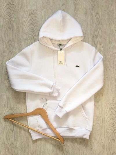Лот: 21218183. Фото: 1. Lacoste Худи на флисе. Свитеры, толстовки, худи