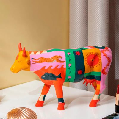 Лот: 25784286. Фото: 1. Коллекционная корова CowParade... Фигурки, статуэтки