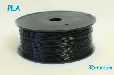 Лот: 5017549. Фото: 1. Пластик PLA для 3d принтера, Черный. Картриджи, расходные материалы