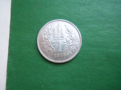 Лот: 20845005. Фото: 1. Австрия 1 крона 1915 г. серебро... Германия и Австрия