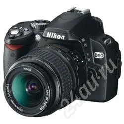 Лот: 497578. Фото: 1. Nikon d60 Kit при покупке до 9... Цифровые зеркальные