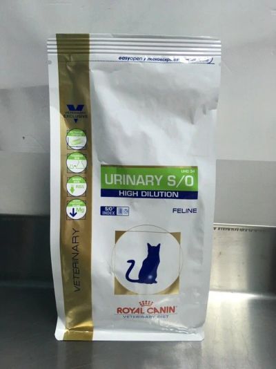 Лот: 12843824. Фото: 1. Корм Royal Canin Urinary S/O High... Корма