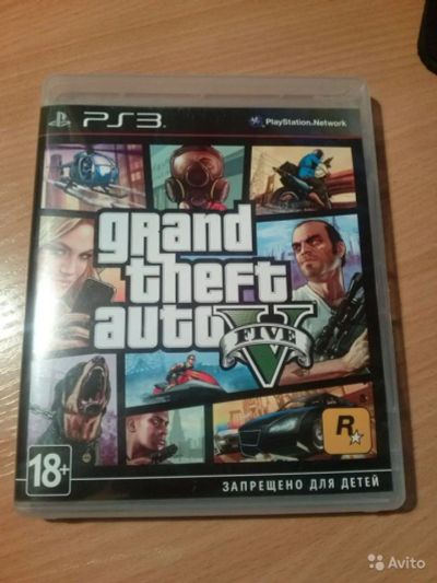 Лот: 5090644. Фото: 1. GTA V (GTA 5) для Sony Playstation... Игры для консолей