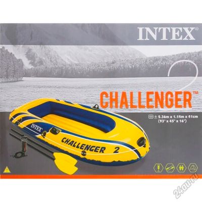 Лот: 5667569. Фото: 1. Лодка Challeneger 2 двухместная... Красноярск