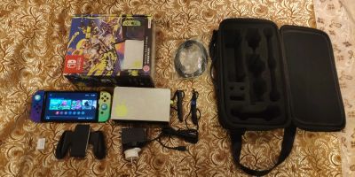 Лот: 19922741. Фото: 1. Nintendo Switch OLED Splatoon... Игровые приставки, консоли