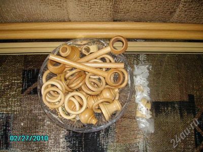 Лот: 256169. Фото: 1. Карниз для штор. Шторы, тюль