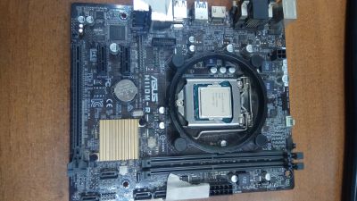 Лот: 19156244. Фото: 1. Материнская плата ASUS H110M-R... Материнские платы