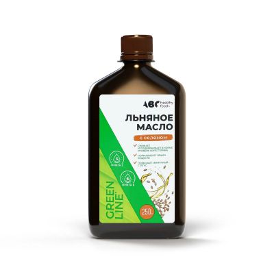 Лот: 23716112. Фото: 1. АВС хэлси фуд масло льняное с... Лекарства