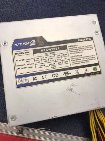 Лот: 13999941. Фото: 1. Блок питания Chieftec NITRO 85... Корпуса, блоки питания