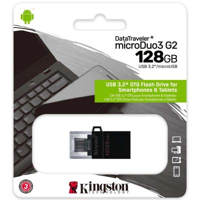 Лот: 24948885. Фото: 1. Флеш-накопитель USB3.0 128GB Kingston... USB-флеш карты