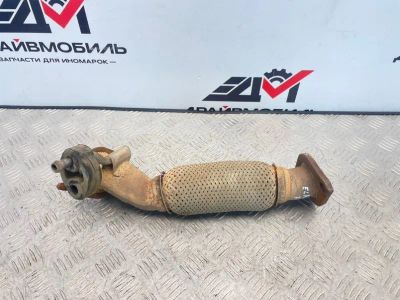 Лот: 25747791. Фото: 1. приемная труба глушителя Hyundai... Двигатель и элементы двигателя