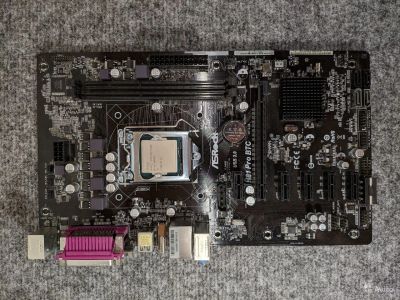 Лот: 15228809. Фото: 1. Материнская плата Asrock H81 Pro... Материнские платы