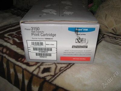 Лот: 436052. Фото: 1. Картридж Xerox Phaser 3150. Картриджи, расходные материалы