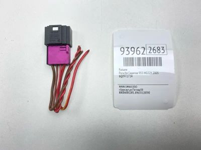 Лот: 24774577. Фото: 1. Разъем Porsche Cayenne 2005 6Q0972714... Двигатель и элементы двигателя