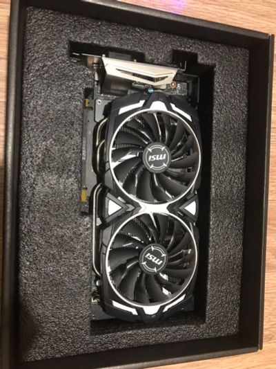 Лот: 13271764. Фото: 1. Видеокарта MSI GeForce GTX1070... Видеокарты