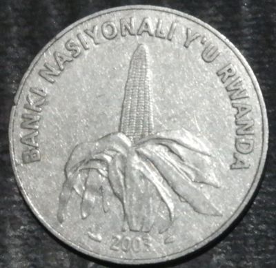 Лот: 19962829. Фото: 1. Экзотика с рубля (20968) Руанда. Африка