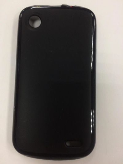 Лот: 9808986. Фото: 1. Чехол Lenovo A800 Силикон Черный... Чехлы, бамперы