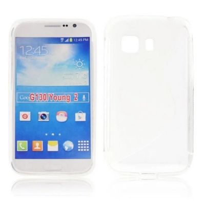 Лот: 6311637. Фото: 1. Силиконовый чехол Samsung G130H... Чехлы, бамперы