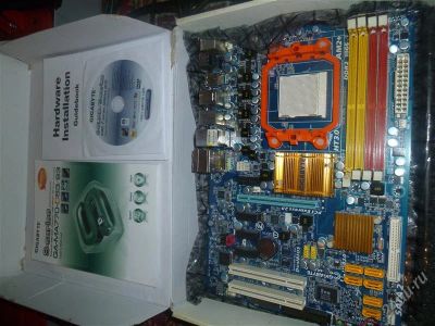 Лот: 2318166. Фото: 1. мат. плата gigabyte ga-ma770-ds3... Материнские платы