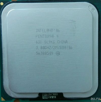 Лот: 9448310. Фото: 1. Pentium 4 631 3.0 Ghz. Процессоры