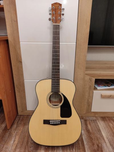 Лот: 25192311. Фото: 1. Гитара fender cf 60. Гитары