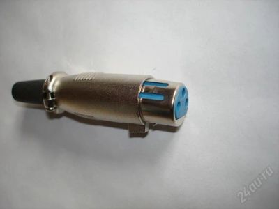 Лот: 2775818. Фото: 1. Гнездо микрофонное Canon "N". Разъёмы