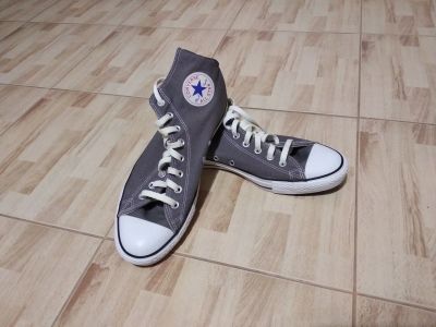 Лот: 14994537. Фото: 1. Кеды Converse, цвет серый, размер... Кеды, кроссовки, слипоны