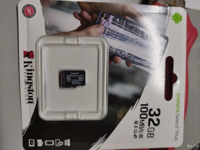 Лот: 17315304. Фото: 1. Micro SD 32Gb\карта MicroSDHC... Карты памяти