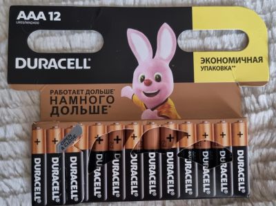 Лот: 19204738. Фото: 1. Батарейки🔋 Duracell Мизинчиковые... Батарейки, аккумуляторы, элементы питания