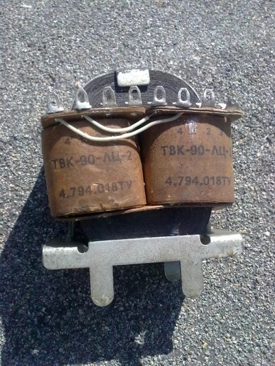 Лот: 3183160. Фото: 1. Трансформатор ТВК-90-ЛЦ 2. Трансформаторы, катушки