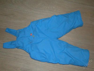 Лот: 1536047. Фото: 1. Теплый полукомбез 1,5-2,5 года. Верхняя одежда