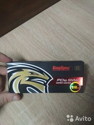 Лот: 15437044. Фото: 1. Твердотельный накопитель KingSpec... SSD-накопители