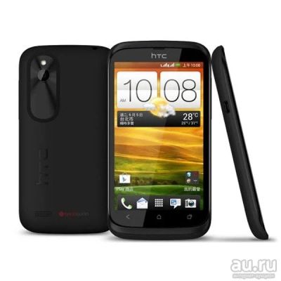 Лот: 16644033. Фото: 1. Смартфон HTC Desire X черный. Смартфоны
