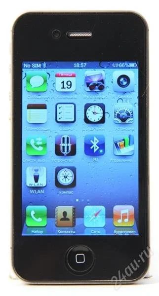 Лот: 2547976. Фото: 1. GeStar 4S+ (китайский iPhone 4... Смартфоны