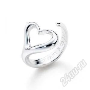 Лот: 1016675. Фото: 1. колечко tiffany (серебро 925 пробы... Кольца, перстни