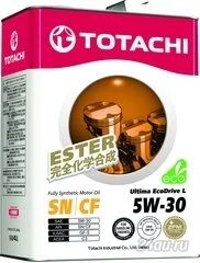 Лот: 6687580. Фото: 1. Totachi SN/CF Ultima EcoDrive... Масла, жидкости