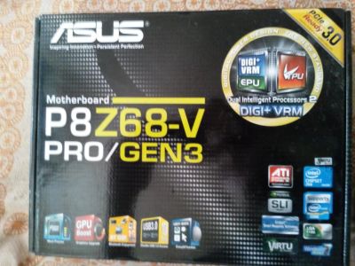 Лот: 3055563. Фото: 1. ASUS P8Z68-V PRO/GEN3. Материнские платы