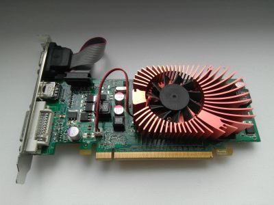 Лот: 18724831. Фото: 1. AFOX nVidia GT430 (AF430-1024D3LG1... Видеокарты